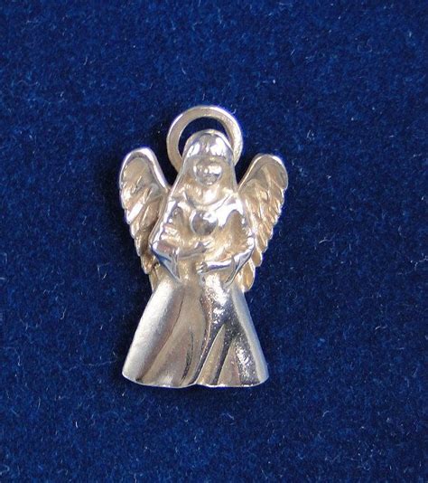 Angel World Sterling Silver Pin Jewelry Vintage From Fortune Gallery On