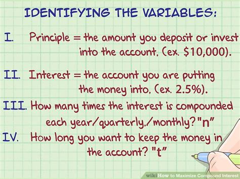 How To Maximize Compound Interest With Pictures Wikihow