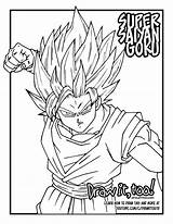 Goku Dragon Ball Drawing Super Saiyan Draw Coloring Dragonball Tutorial Dbz Too Getdrawings sketch template