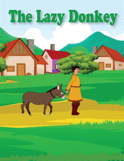 lazy donkey story book  kids boys girls children   age