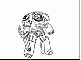 Coloring Pages Marine Usmc Space Corps Marines Color Getcolorings Printable Robot Popular sketch template