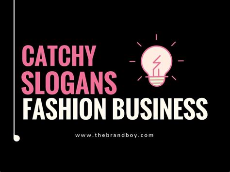 catchy urban fashion slogans taglines ideas updated