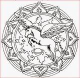 Mandala Horse Coloring Pages Printable Filminspector sketch template