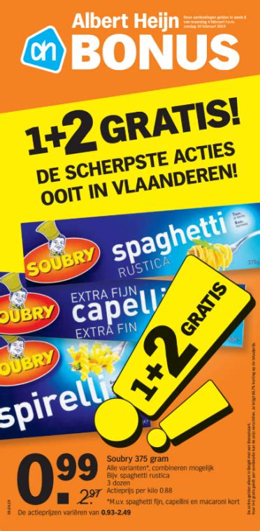 albert heijn houdt scherpste actie ooit  vlaanderen  gratis retailtrends