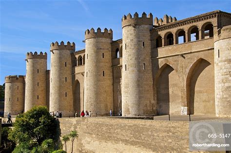 fortified walls  towers  stock photo