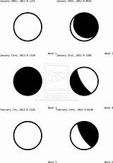 Moon Phases Astronomy Coloring Pages Preschool Worksheets Worksheeto Via sketch template