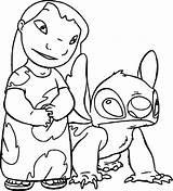 Lilo Together Wecoloringpage sketch template