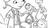 Doc Mcstuffins Coloring Pages Doctor Printable Color Lambie Getdrawings Getcolorings sketch template