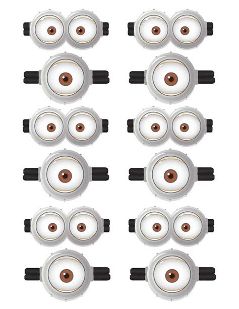 Free Printable Minion Eyes That Are Current Jackson Website