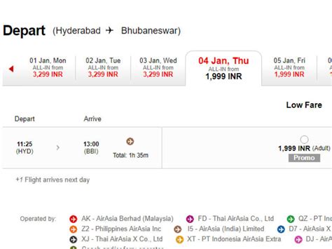airasia india offers discounted fares   routes details