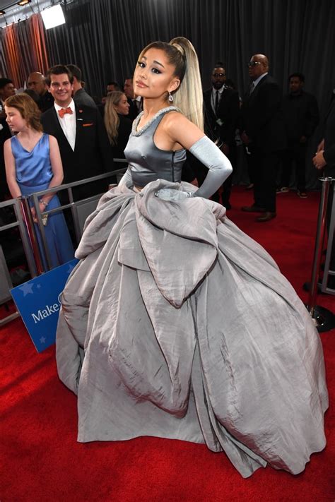 Ariana Grande S Dress At The 2020 Grammy Awards Popsugar Fashion Photo 3