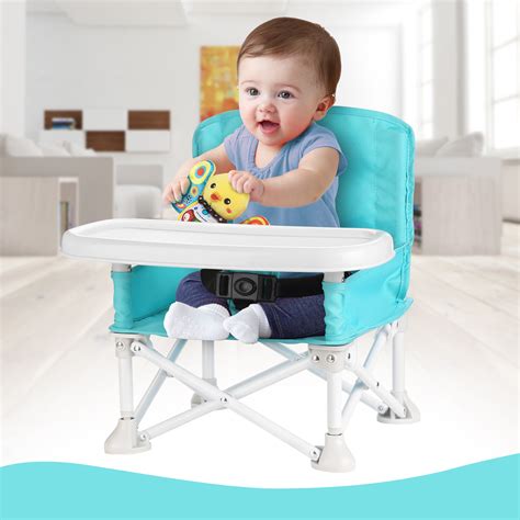 image baby booster seat  trayfolding portable high chair tip
