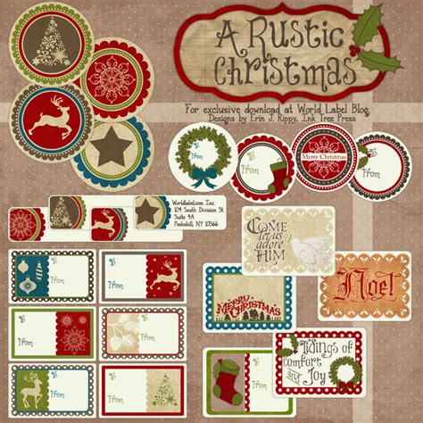 images  rustic christmas gift tags  printables rustic