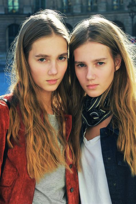 these 16 year old model twins appear in step the new york times