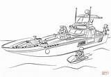 Coloring Lego Boat Police Pages Printable Drawing sketch template