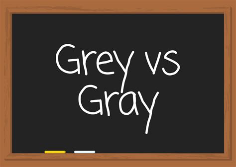grey  gray difference  gray  grey spelling capitalize