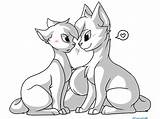 Base Cat Warrior Cats Drawing Couple Bases Deviantart Drawings Freeze Warriors Animal Group Getdrawings Random sketch template