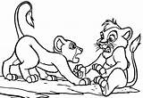 Lion King Coloring Pages Printable Kids Gif sketch template