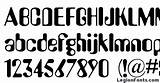 Font Asimov Legionfonts sketch template