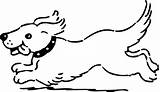 Dog Coloring Clip Clipart Clker Large sketch template