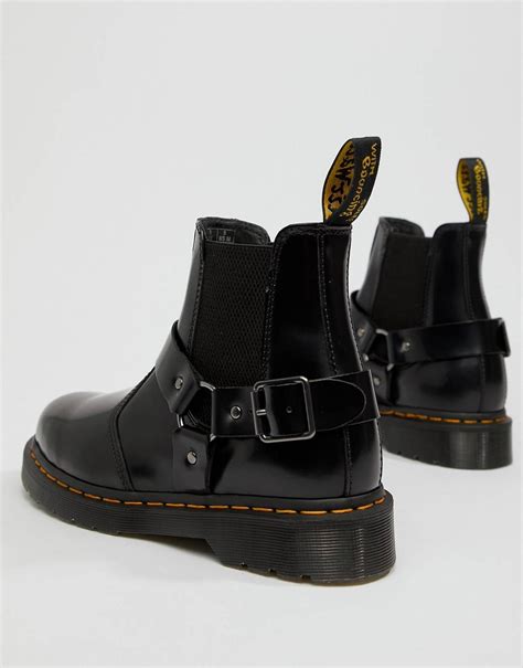 dr martens wincox chelsea boots  black asos boots chelsea boots army boots