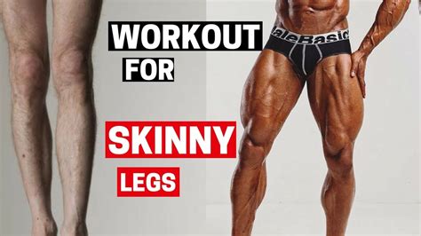 workout  skinny legs build  leg muscles  youtube