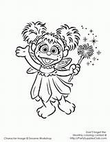 Coloring Pages Printable Abby Cadabby Sesame Street Popular sketch template
