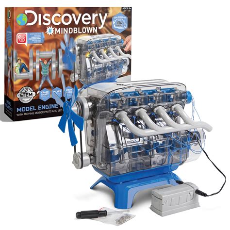 discovery kids diy toy model engine kit mechanic  cycle internal