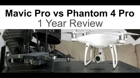 dji mavic pro  phantom  pro  month review    drones  year  youtube