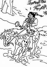 Yakari Coloring Pages Indians Printable Coloriage Fun Kids sketch template