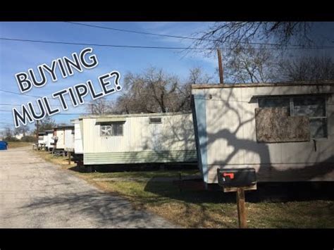 tips buying multiple mobile homes   park   youtube