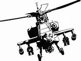 Helicopter Apache Vector Silhouette Drawing Gunships Ah Boeing Agustawestland Transparent Clipart Background Military Getdrawings Titanui Clip Hiclipart sketch template