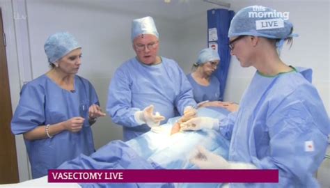 Vasectomy Performed Live On This Morning For World Vasectomy Day