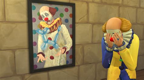 play   play   tragic clown   sims  simsvip