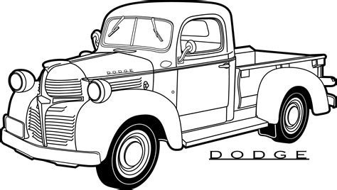 pickup truck truck coloring pages cars coloring