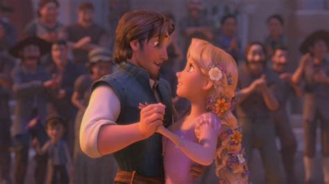rapunzel and flynn in tangled disney couples image