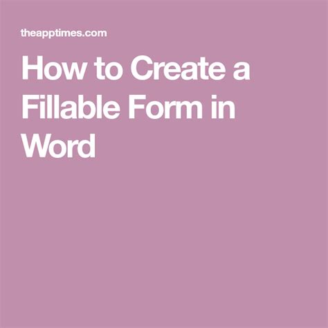create  fillable form  word computer skills hacking computer