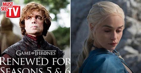 More Sex And Violence Game Of Thrones Renewed For 5th And 6th Seasons