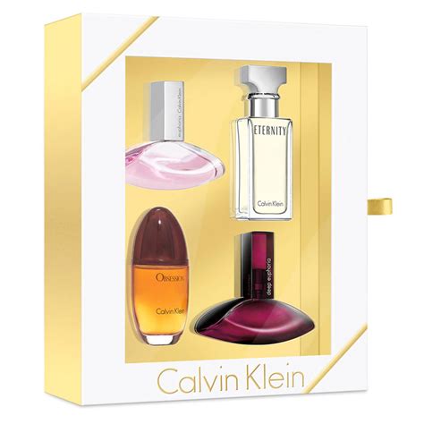 buy calvin klein  piece perfume mini set   chemist warehouse