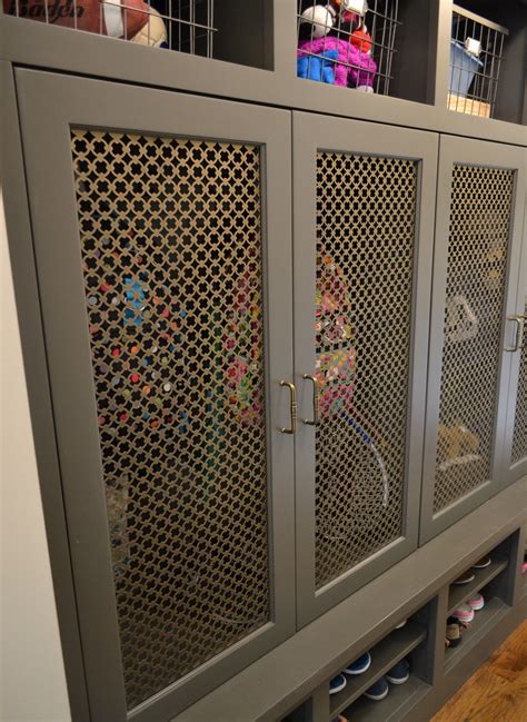 wire mesh cabinet door panels mudroom lockers kitchen cabinet doors cabinet doors