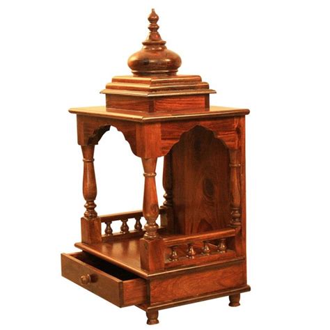 sheesham wood temple rightwood furniture medium size