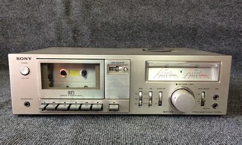 sony tc  cassette decks