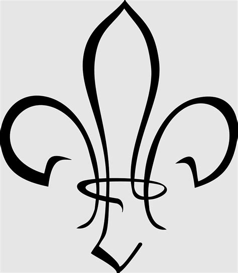 fleur de lis world scout emblem fleurdelis scouting scout leaf