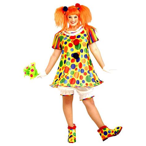 Giggles The Clown Plus Size Costume State Fair Seasons