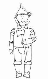 Tin Man Oz Coloring Wizard Pages Stamps Digi Dearie Dolls Tinman Freedeariedollsdigistamps Printable sketch template