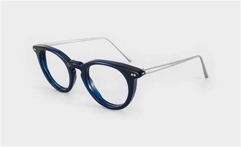 round blue glasses frame for men banton frameworks