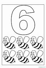 Coloring Number Pages Getcolorings Printable Color Kids sketch template