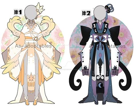 sun and moon princess outfit adoptables open by deviantart