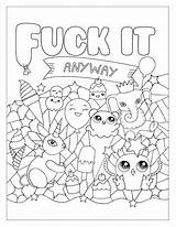 Coloring Pages Adult Sweary Choose Board Books Printable sketch template