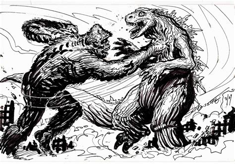 31 Godzilla Vs King Kong Coloring Pages 2020